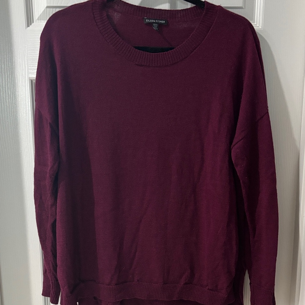 Eileen Fisher Wool Sweater size large
